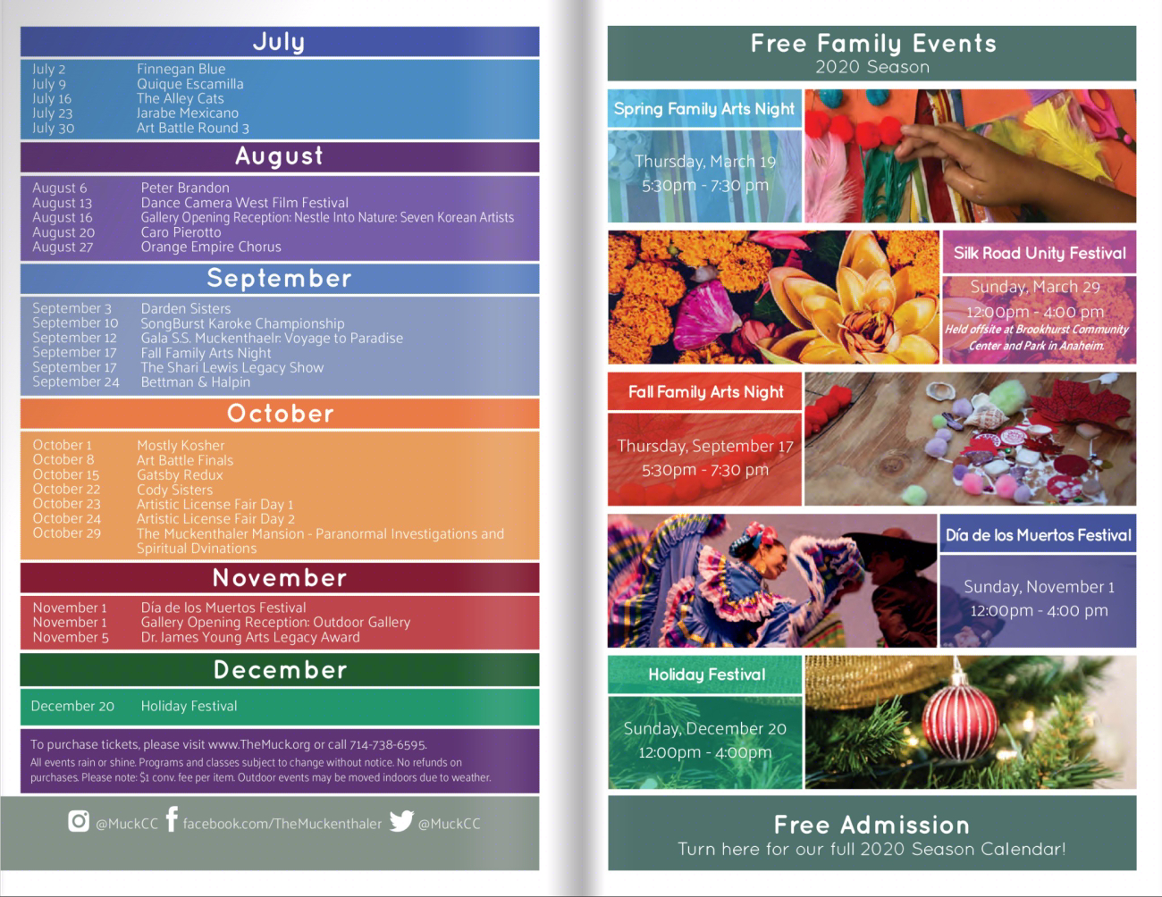 

          <font size ='5'>The Muck's Brochure for Events in 2020: Sample Page 3 <p></font>
          Layout by <a href='index.html'>Knickknack PJ</a> <p>
          Photos by Various Photographers<p>
          Full book available on request