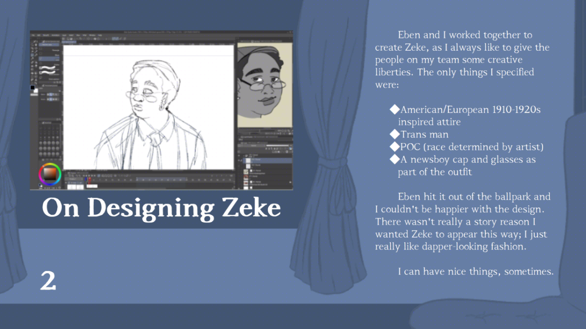 

                    <font size ='5'><b><i>Weltschmerz</b> Artbook: Sample Page 3</i> <p></font>
                    Sketch Art by <a href='https://twitter.com/ebenrosetaylor'>Eben Taylor</a> <p>
                    Layout by <a href='index.html'>Knickknack PJ</a> <p>
                    <a href='https://tofurocks.itch.io/weltschmerz'>★Play <i>Weltschmerz</i> Here★</a>