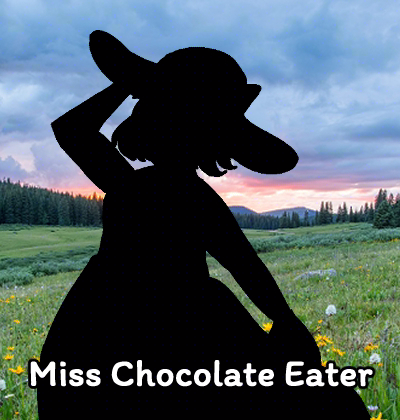 cover art for Miss Chocolate Eater